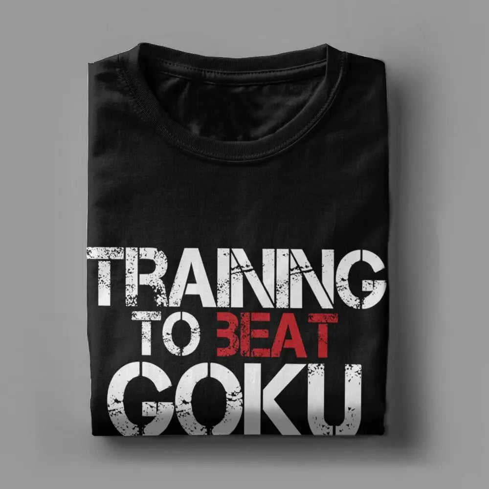 Vegeta 'Training to Beat Goku' Push-Up T-Shirt