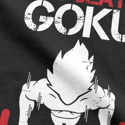 Vegeta 'Training to Beat Goku' Push-Up T-Shirt