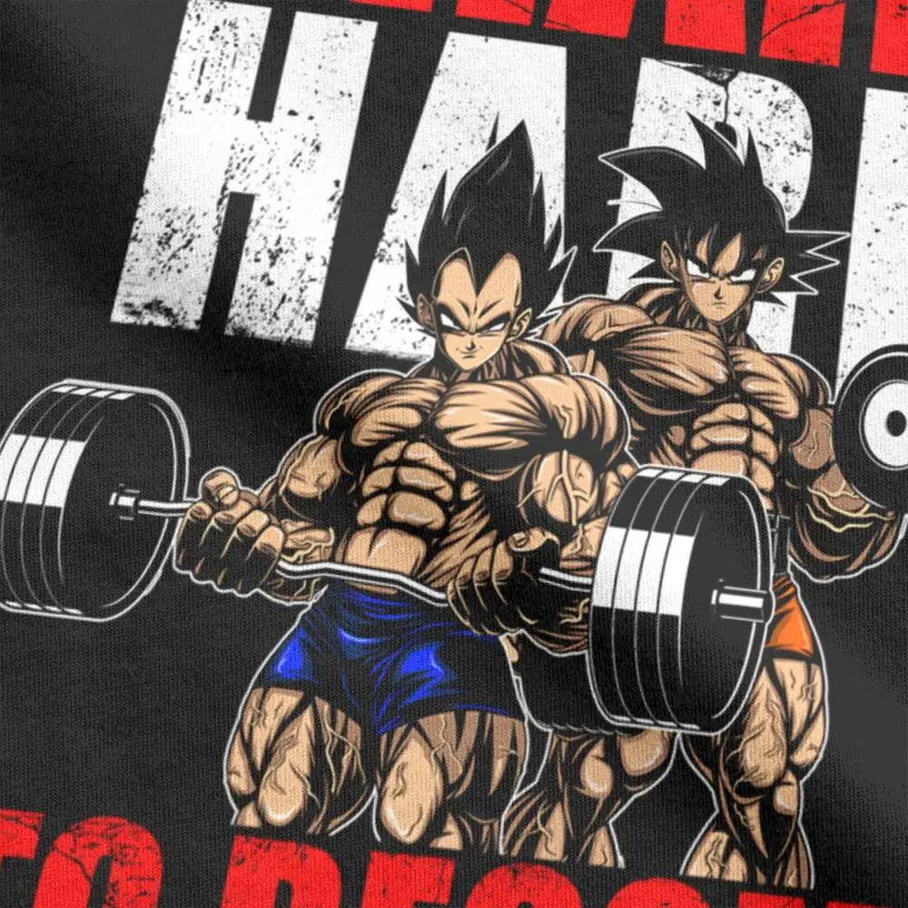 Goku & Vegeta Weightlifting T-shirt