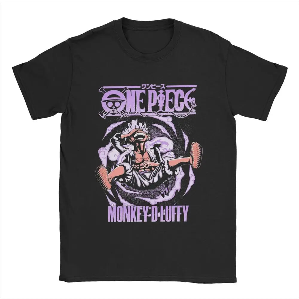 Monkey D Luffy Gear 5 Purple T-shirt