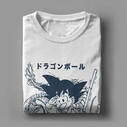 Young Goku Dragon Ride T-shirt