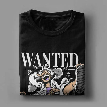 Wanted Gear 5 Monkey D Luffy T-shirt